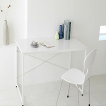 철책상 조립식컴퓨터책상 1인용컴퓨터책상 심플한, 블랙