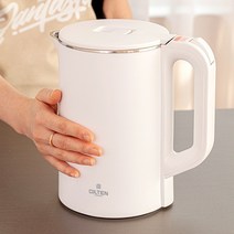 이중단열 듀얼레이어 무선포트 2L 대용량 전기 무선주전자 티 메이커 커피포트 스텐304, 무선주전자 2L