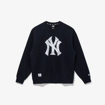 뉴에라 MLB 빅 페이즐리 뉴욕 양키스 맨투맨 네이비 13546482