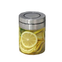 NHB 원터치 진공 유리밀폐용기 400ml, 1개