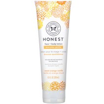 The Honest Company 에브리데이 젠틀 페이스 + 바디 로션 스위트 오렌지 바닐라 250m 2팩