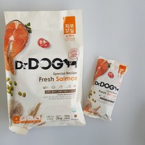 닥터독 3개월 이상 연어 피부모질 닥터독 사료, 250g, 4개