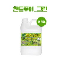 핸드워시 물비누 핸드퓨어 그린 젤타입 3.75L, 1개