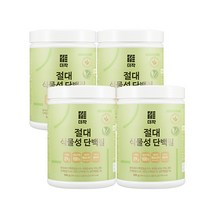 더작 절대 식물성 단백질, 500g, 4개
