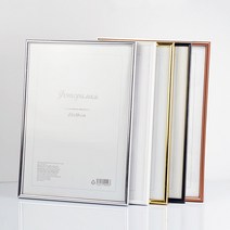 벽걸이 탁상 액자 상장 자격증 증명서 전시-로즈골드