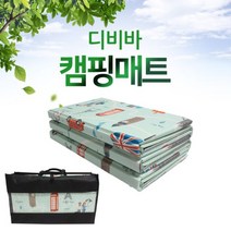 디비바 캠핑매트 대형 200x240 유럽민트 (가방포함), y01_민트