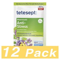 테테셉트 씨솔트 안티 스트레스 Meeressalz Anti Tetesept Gesundheitsbad 80G 12개