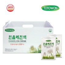 강원식품 민들레진액 100mL 30포, 120포