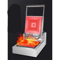 토스트 팬 토스트기 UFO 버거 밀봉 샌드위치, 정사각형 샌드위치 메이커