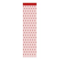 50x200cm 러브 하트 스트링 커튼 창 도어 디바이더 쉬어 밸런스 블라인드 룸 12 월, CHINA