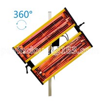 범퍼 수리 도구 2x1050W 자동차 관리 장비 페인트 건조 히터 베이킹 단파 적외선 경화 램프 건조기 판매