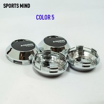 휠캡 4개/몫 68MM 10 색 자동차 휠 센터 캡 ADVAN 레이싱 Advanti 엠 블 럼 로고 스타일링 액세서리, 05 COLOR 5, 05 COLOR 5