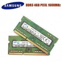 [해외]SAMSUNG 4G 1RX8 PC3L 12800S DDR3 1600Mhz 4gb 노트북 메모리 4G pc3l 12800S 1600 MHZ 노트북 모듈 SODIMM, 4G 1R PC3L 1600X2개