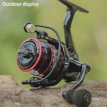 경량 내구성 LINNHUE-낚시 릴 500 - 7000 금속 EVA 그립 5.2:1 고속 10kg 최대 드래그 스피닝 잉어 낚시, 09 eva grip-800