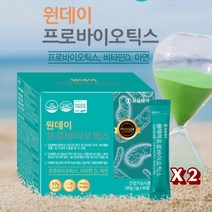 원데이 장건강 영영제프로 프리 포스트 바이오틱스 유산균 60포X2 4개월