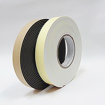 EVA 스폰지 단면 테이프 백색 흑색 1T 2T 3T 5T 7mm 부터 200mm 까지 폭, 검정색, 75mm