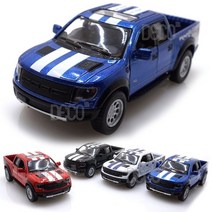아트박스/킨스마트 포드 F-150 랩터 슈퍼크루 미니카 다이캐스트 모형, 포드F150랩터(블루)
