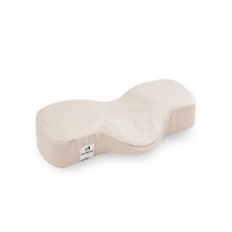 [베네폼] 듀얼플러스 2개 비스코폼 경추베개, 사이즈:남여공용-(2개세트)-(60x35x11 cm) / 색상:크림색(브라운)