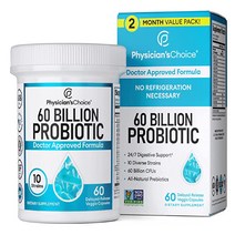 미국정품 프로바이오틱스 60정 2달분 Probiotics 60 Billion 600억CFU 실온보관 가능 60정 Probiotics 60 Billion CFU