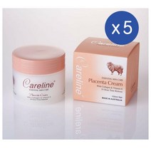 케어라인 플라센타 양태반 크림 콜라겐 비타민E 100ml Careline Placenta Cream, 5개