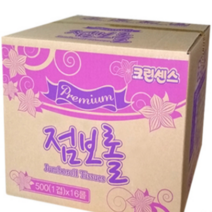 크린센스 엠보싱 1겹 점보롤 (375m), 16개입, 1개