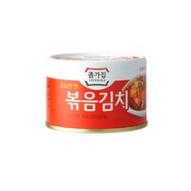 고소한맛 종가집 볶음김치160g(캔) 6캔, 고소한맛 종가집 볶음김치160g(