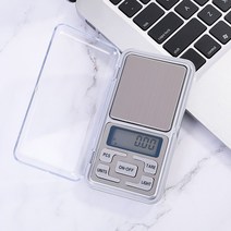 바른닥터 미니 저울 정밀 저울 초정밀 500g 건전지 포함, 정밀0.1g