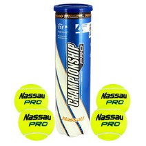 낫소 낫소낫소 챔피언쉽 프로 테니스공(T-105) 4개입, FREE