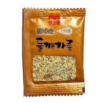 일회용 들깨가루 100개 (3g x 100) 들깨팩 포장용 배달용 서비스들깨 업소용 볶은들깨, 100개 x 20팩