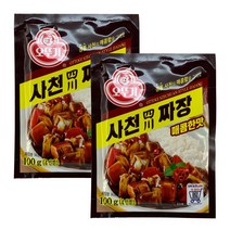 오뚜기 사천 짜장 매콤한맛 100g 2개