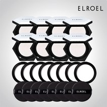 (엘로엘)(매니아) 블랑 화이트닝 팩트 x 16개 (본품 8개 + 리필 8개 ) 매니아 패키지, 옵션선택