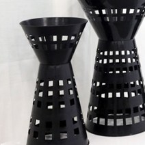 플라스틱수반 타워수반 화분 원예용품 가드닝소품 와이드, 상품선택, 타워S 16x31cm