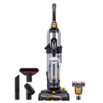 유레카 NEU182A PowerSpeed 백리스 업라이트 청소기 라이트 블루, 노란색, NEU181D(애완동물 도구 포함)