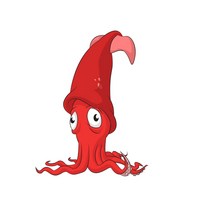 낚시통 오징어B 낚시스티커