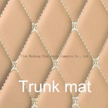 차량트렁크매트 트렁크코일매트 사용자 정의 스타일 자동차 트렁크 매트 Bmw X5 E53 E70 F15 G05 X4 F26 G02 인테리어 세부 사항 액세서리, Beige+X5 G05