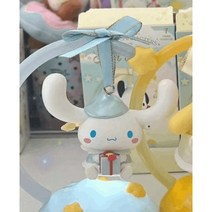 산리오 미니소 위시 엔젤 나이트 라이트 블라인드 박스 파차 도그 시나몬 도그 쿠로미 선물, ., 위시 엔젤 시나몬 도그(확인)