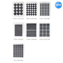 실버미어 바닥 긁힘방지 원형사각패드 138개 세트