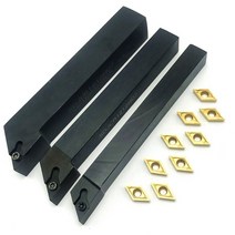 선반 밀링 바이트 dcmt070204 초경 인서트 금속 도구 설치 외부 선삭 공구 홀더 sdjcr1010h07 sdjcr1212h07 cnc 선삭 인서트, 삽입물 없음