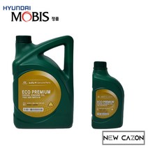 기아 쏘렌토R 09~12 (디젤) 저점도 승용디젤엔진오일(에코프리미엄)유로6 7L 0520000640 현대모비스순정품, 엔진오일 7L