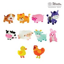 신나는 펠트 놀이 가축농장 부직포 교육자료 동물, 상세설명 참조, 없음