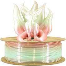 BBLIFE 실크 샤이니 메탈릭 구리 PLA 필라멘트 1kg 1kg(2.2파운드) 1.75mm 3D 프린팅 소재 FDM 3D 프린터에 대한 광범위한 지원 쉬운 3D 프린트, Pink to Cyan