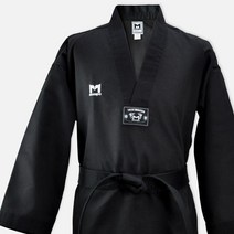 흑색 합기도 하복 품새 태권도복 유도 유단자 운동복 밸트 민소매 띠 공인 골지 가라데 SG 160-200호-72394EA azcommerce*941457796xq