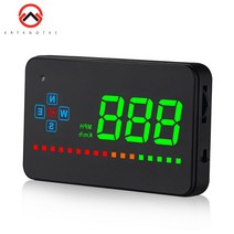 A2 디지털 헤드 업 디스플레이 gps 속도계 자동 hud 앞 유리 프로젝터 전자 모든 적합, 한개옵션0