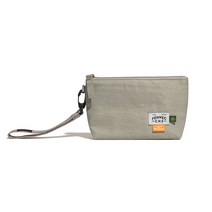 M CNS FABRIC STRAP POUCH - SAND BEIGE