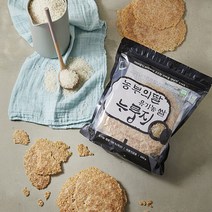 유기농 맵쌀 100% 쌀 누룽지 500g, 단품