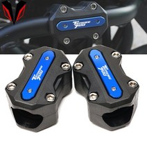 for yamaha tenere xtz tenere 최신 액세서리 오토바이 엔진 가드 보호 범퍼 장식 블록, 은