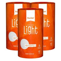 독일 슈카 Xucker Light Erythrit 설탕 대용 라이트 과립 에리스리톨 1kg, 3팩