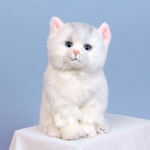 위더펫 강아지 고양이 호랑이 애착 동물 캐릭터 인형, 11.위더펫-페르시안 친칠라(화이트)