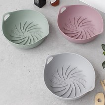 cocooning 간편 안전 에어프라이기 실리콘용기, 다크핑크