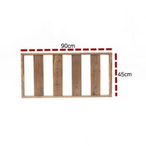 조립식평상 베란다평상 원목평상 부식방지 방부목 테라스 웨딩 공연 이동식 무대 발코니, 90x45cm 세로 펜스 1개